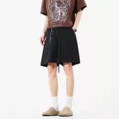 Cotton Sports Casual Shorts, Summer Knee-Length Loose Straight-Leg Men's Beach Shorts, Limited Price 59, Promotional Item