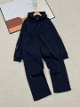 Navy blue suit