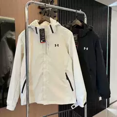 High-End Spring and Autumn Outdoor Jackets for Men and Women, New Ua Windproof and Waterproof Three-In-One Couple's Warm Jackets