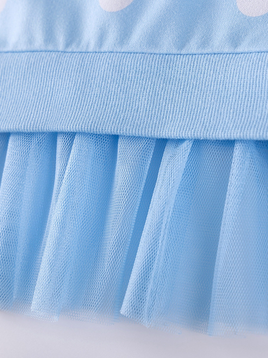 Set Anak Bergaya, Set Anak Kartun Musim Gugur, Set Anak Perempuan Lucu