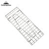 Koman T-225A Camping Stainless Steel Narrow Light Mesh Table Mountain Picnic Combination Storage Rack Portable Camping Style Foldableing Table
