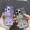 Trendy Brand Stone Island Suitable for iPhone 17 Pro Phone Case 16 Pro Max Apple 15 Trendy 14 Pro European and American Style 13