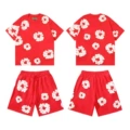 Short-sleeved suit [red]