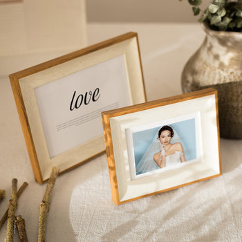 Modern minimalist creative wedding wall photo frame 56 inch 7 inch 8 inch 1012 inch A4 children's photo frame