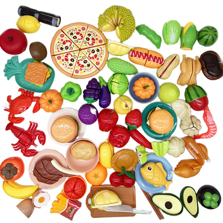 Children's Peelable Fruit Toy Cutting Fruit and Vegetable Cutting Set Artificial Can Be Used as Rice