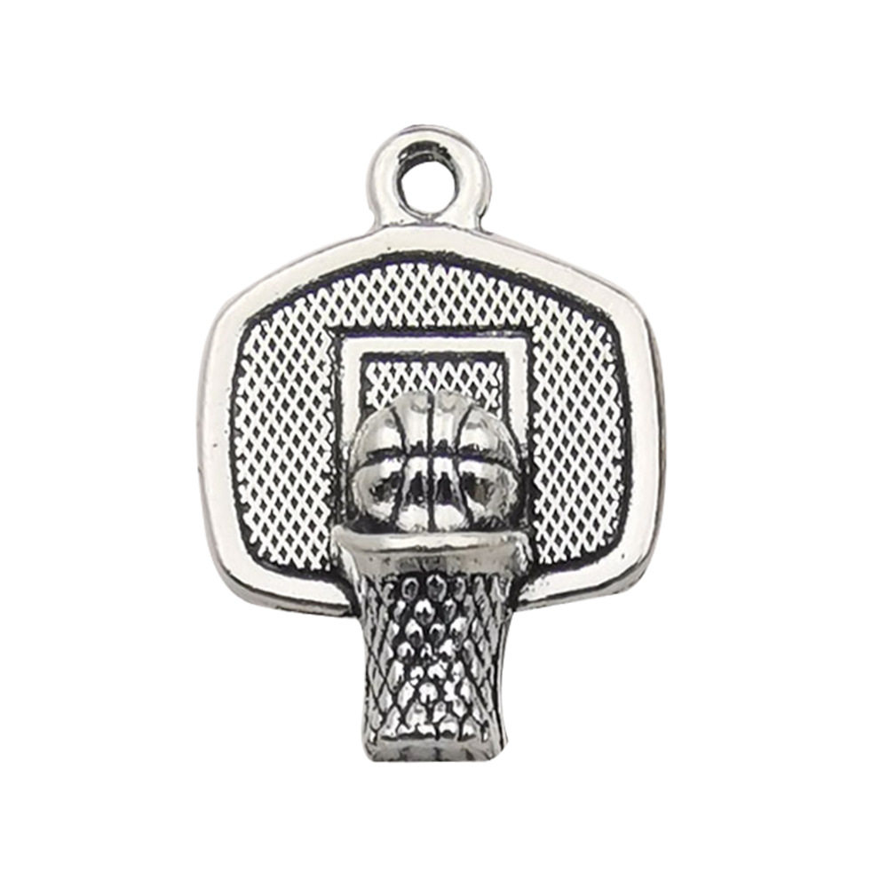 70款运动系列合金饰品配件DIY项链手链吊坠服饰篮球啦啦队小挂件