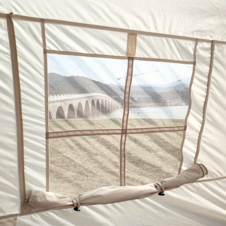 Inflatable Tent and Canopy Two-In-One Single-Layer for 3-4 People, Parent-Child Outdoor Camping, Mountain Camping, Cloud Tent with Small Ridge