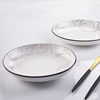 Wholesale 789inch Creative Ceramic Round Deep Plates, Soup Plates, Rice Plates, Dish Plates, Tableware Trays
