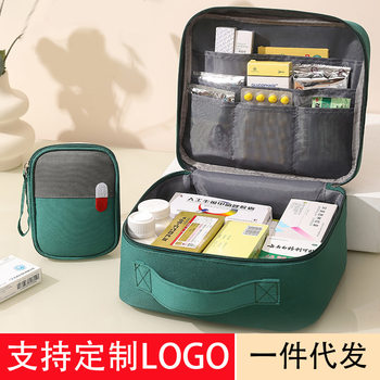 Epidemic Prevention Kit, Isolation Supplies, Hygiene Emergency Rescue Kit, Tactical Health Kit, Portable Home Storage Box, Medical Medicine Box