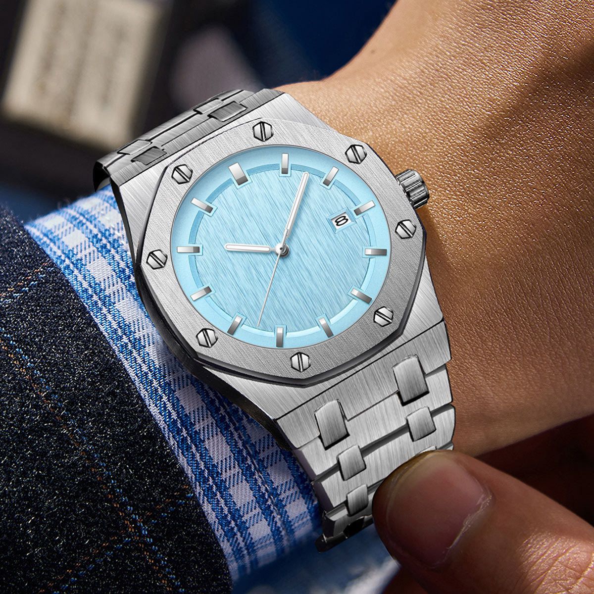Swiss Men's Watch Normcore Watch Men's High-End Waterproof Niche Watch Watch 7 O1CN01cx3yWN1IgmVGrkEQn !!1818230923 0 cib