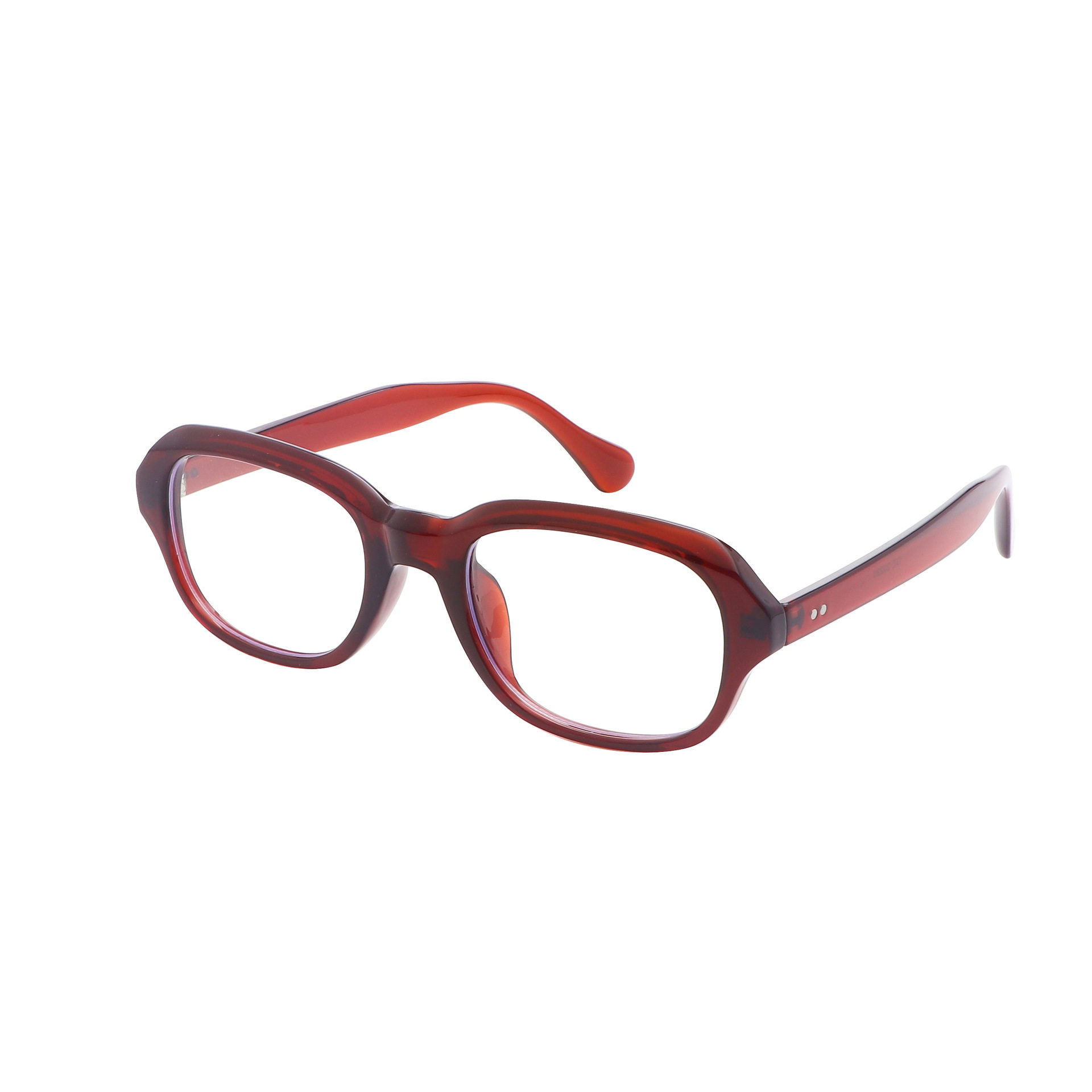 New European and American cross-border square glasses frame retro trend anti-blue glasses can be equipped with myopia in stock 20220