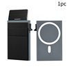 Magnetic Aluminum Alloy Card Holder Automatically Pops up Business Card Box Anti-Theft Brush Anti-Degaussing Rfid Card Holder Metal Card Holder