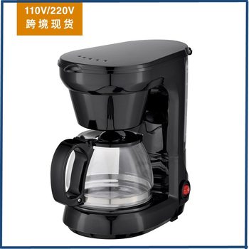 American Coffee Machine Household Automatic Small Cross-Border European and American Standard Ready-Made Drip Coffee Pot Coffee Maker