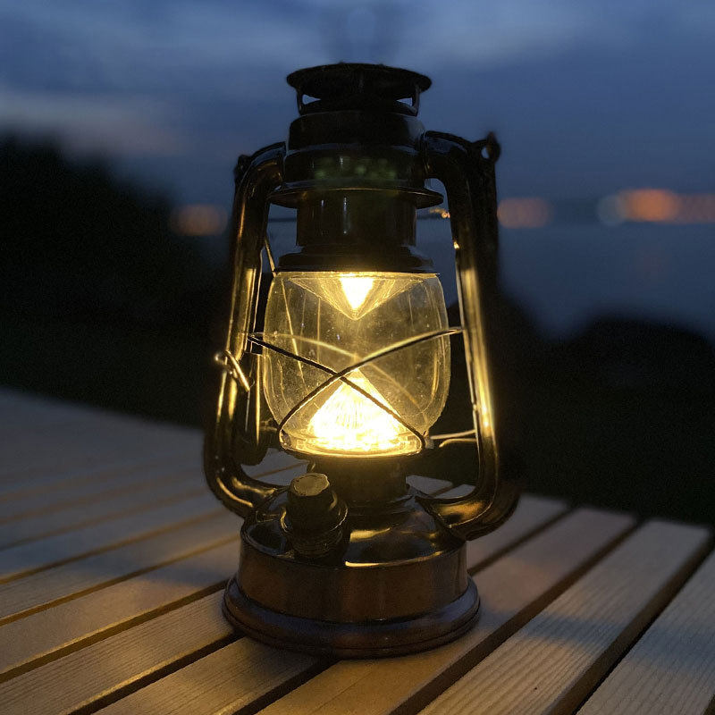 Camping Tent Light Retro Rechargeable Led Lantern Portable Handheld Light Emergency Lighting Dimmable Camping Light