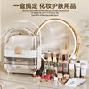 Cross-border cosmetics storage box large-capacity desktop advanced sense with lid dustproof skin care products storage drawer