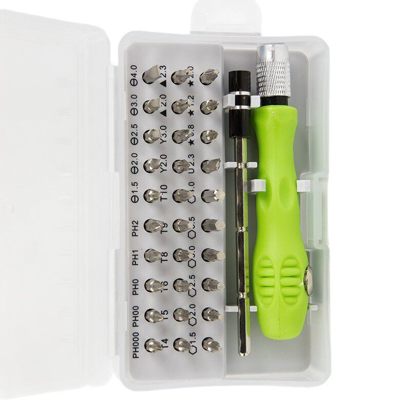 32合一精密螺丝刀套装拆机工具 手机电脑维修螺丝刀 家用改锥工具