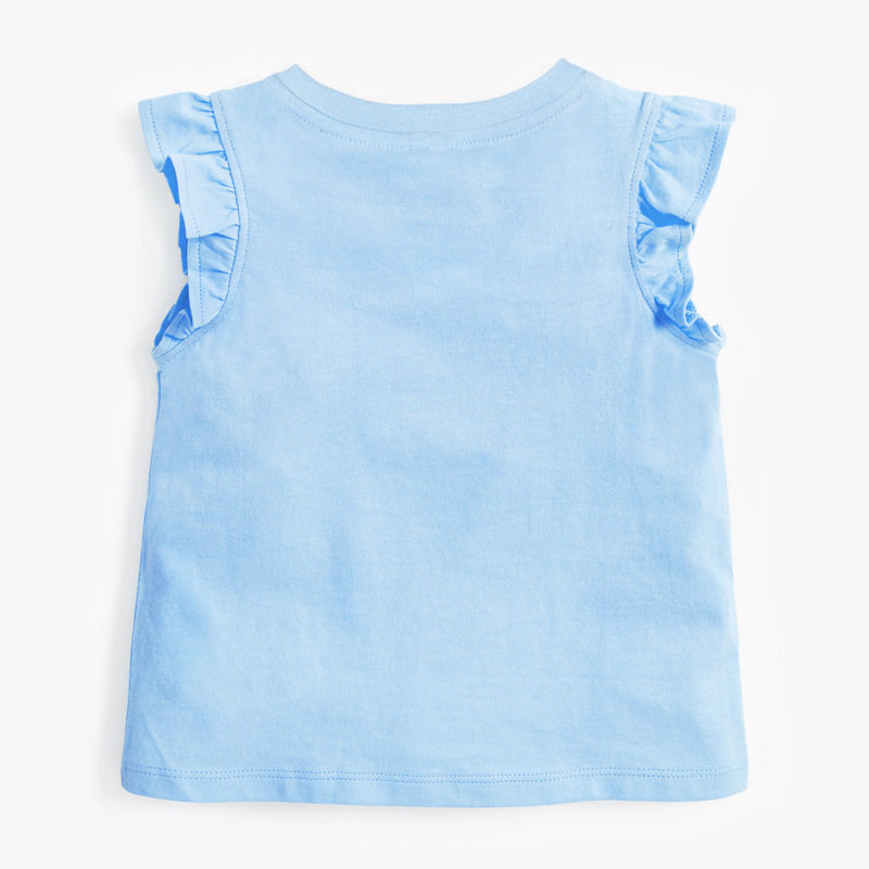 Kids' T-shirt, New Summer Girls' T-shirt, Knitted Cute Cotton Undershirt