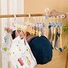 New multi-head socks clip flower socks drying rack household baby baby drying artifact underwear underwear children