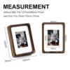 Cross-Border New Wooden Stereo Photo Frame Simple Creative Desktop Photo Frame Table 3-Inch 6inch 7inch Desktop Photo Frame