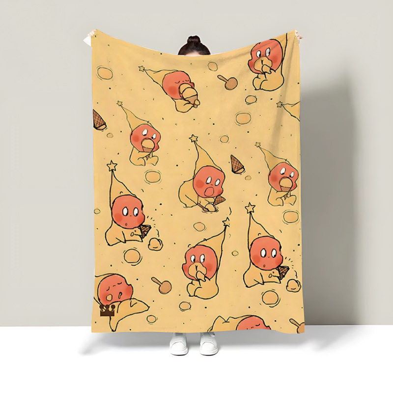 Star Man Anime Flannel Blanket Cover Quilt Lunch Break Nap Air Conditioning Blanket Office Home Sofa Blanket