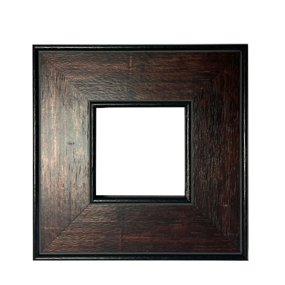 Picture Frame Solid Wood Decorative Photo Frame Vintage Oil Picture Frame Mounted Self-Mounted Wall-Hanging Printing Empty Frame Line Wholesale Cross-Border
