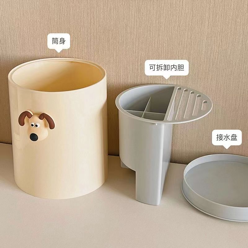 Knife Holder Storage Rack Multifunctional Chopsticks Holder Kitchen Countertop Kitchen Knife Holder Chopsticks Cage Integrated Storage Box Knife Holder Rotatable