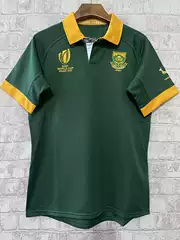 Rugby Jersey 2023 World Cup South Africa Home and Away Rugby Jersey Jersey Men's Short-Sleeved Sweatshirt