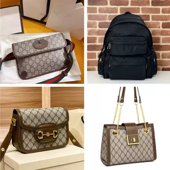(Guangzhou Cross border Original Leather) Men's Bag with Chip Version, Various Styles, Handheld, Single Shoulder, Cross Shoulder, Pillow, Women's Bag