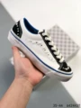 White, black, and blue