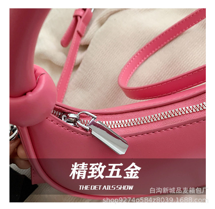 French Niche Elegant Handheld Small Bag Women's Bag New Trendy Fashion Shoulder Bag Foreign Style Crossbody Dumpling Bag 11 O1CN01d1OXcZ2HKyDTuZMFB !!2215913929133 0 cib