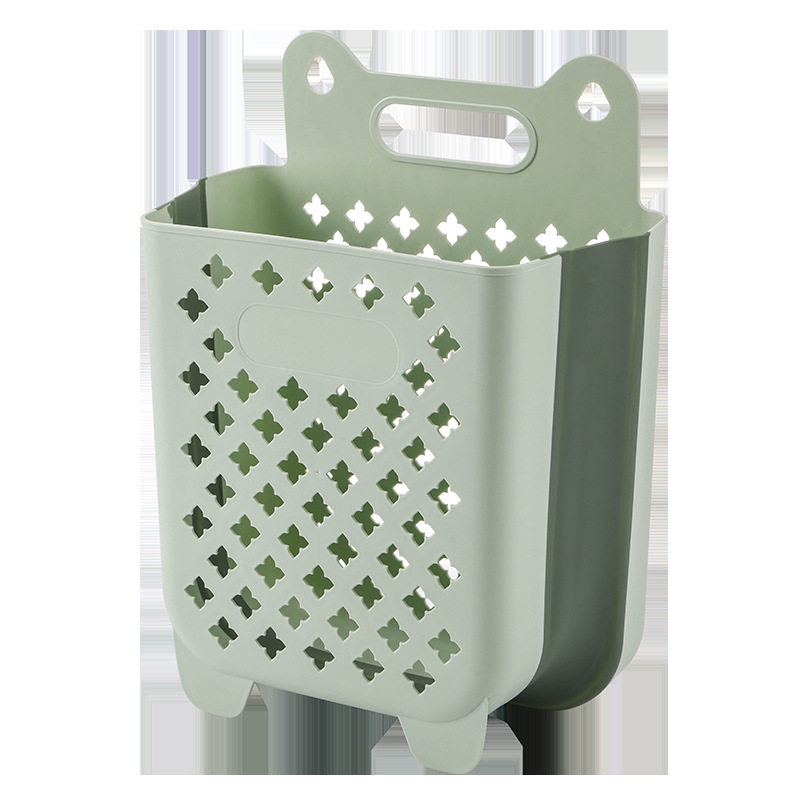 Carefully Selected Wall-Mounted Foldable Laundry Basket for Bathroom, Suitable for Storing Dirty Clothes after Showering