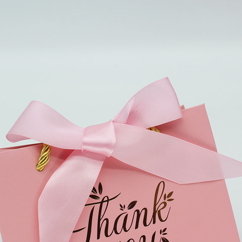 12/24Pcs Cross-Border Spot Delivery Heart Bow Candy Gift Box Birthday Party Supplies