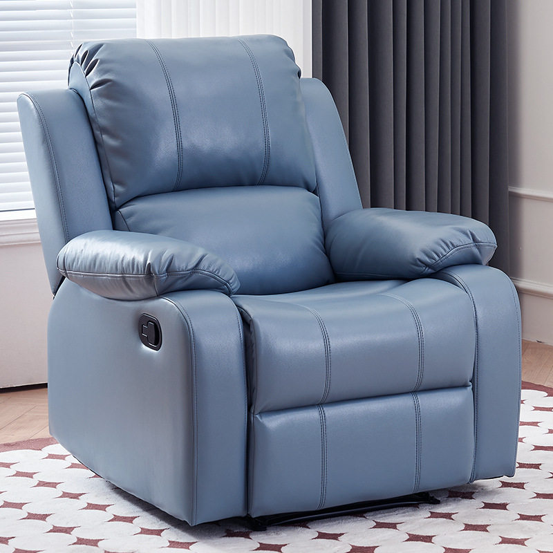 头等太空沙发客厅单人布艺电动躺椅懒人按摩多功能美甲美睫沙发