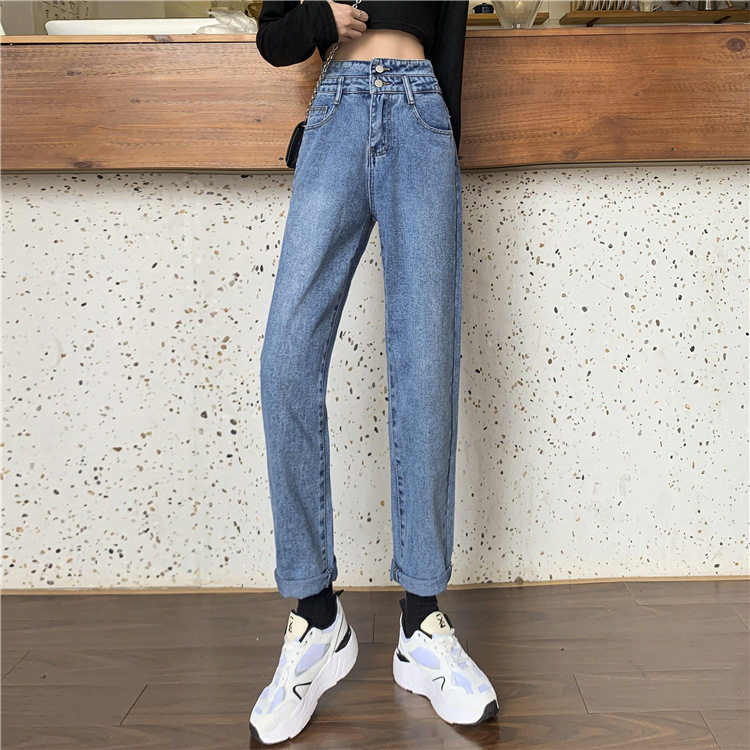High Waisted Wide Leg Jeans for Women Slim Fit Versatile Comfortable Spring Fashion Wholesale Available