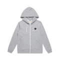 C051d gray black heart