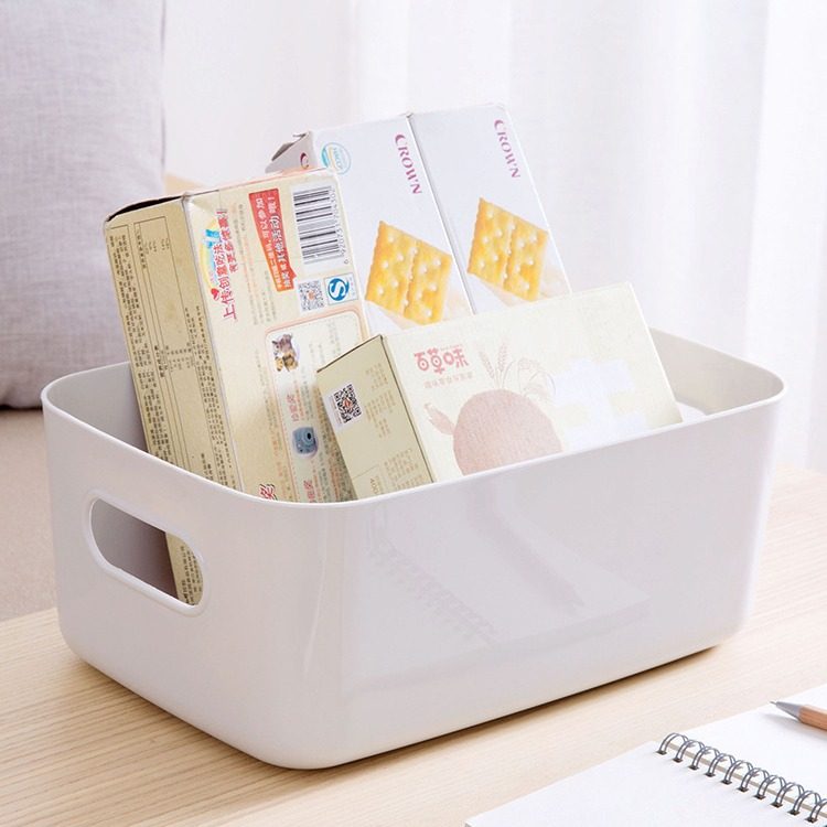 [Sundry storage box] storage box desktop jewelry cosmetics storage basket household storage box wholesale