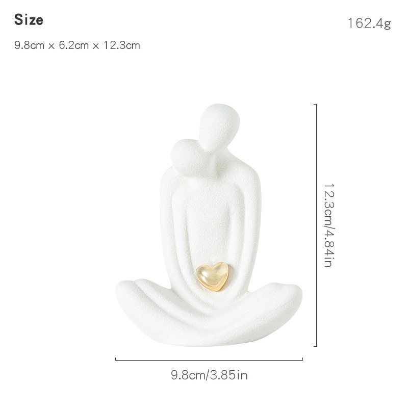 简尔美手作陶瓷婚书艺术摆件新婚纪念永久收藏礼物创意家居装饰品