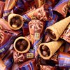 Shanmeiyuan Chocolate Flavored Crispy Tube Crispy Sandwich Kidsren's Reward Healthy Students Satisfy Their Craving for Snacks