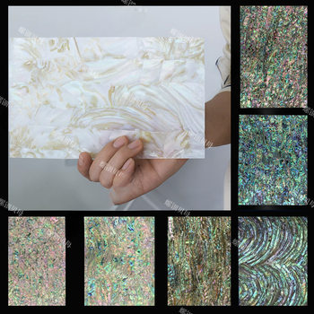 Shell Pieces 14*24 Non-Bendable Orange Green Blue Red Purple Mexican New Zealand Abalone Mother-Of-Pearl Hard Mother-Of-Pearl