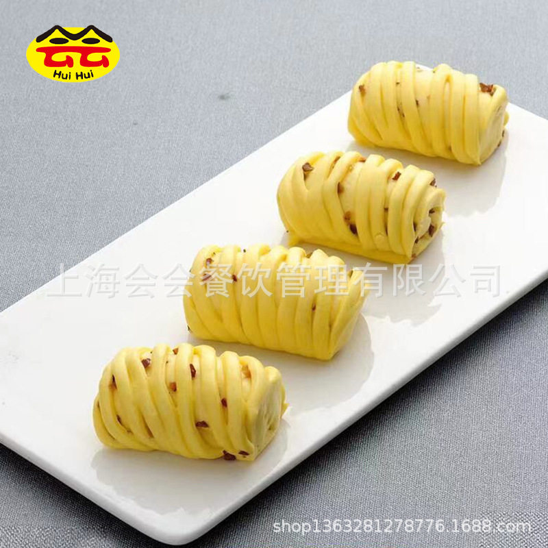 Qianwei Yangchu Red Dates and Corn Flower Rolls 750g Breakfast Steamed Buns Semi-finished Kidsren's Quick-frozen Food Catering Commercial