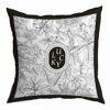 American Black and White Retro Pillow Case Geometric Furniture Sofa Bedside Car Office Waist Pillow Pillow Cushion Cover