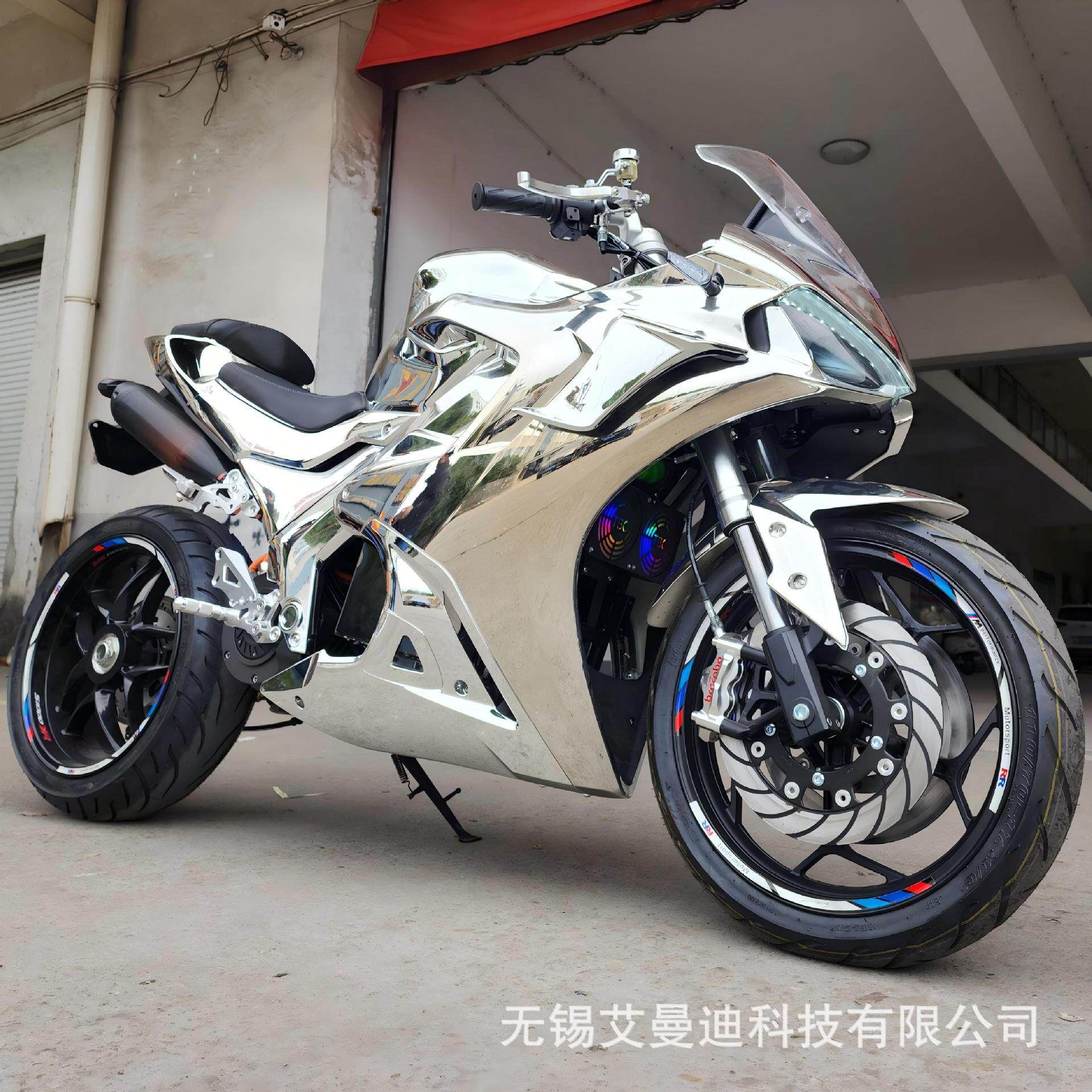 Высокоскоростной электрический мотоцикл DK400 72V5000W little ninja R3 Dragon электрический мотоцикл мощностью 72V5000W от имени мощной литиевой батареи Изображение 1