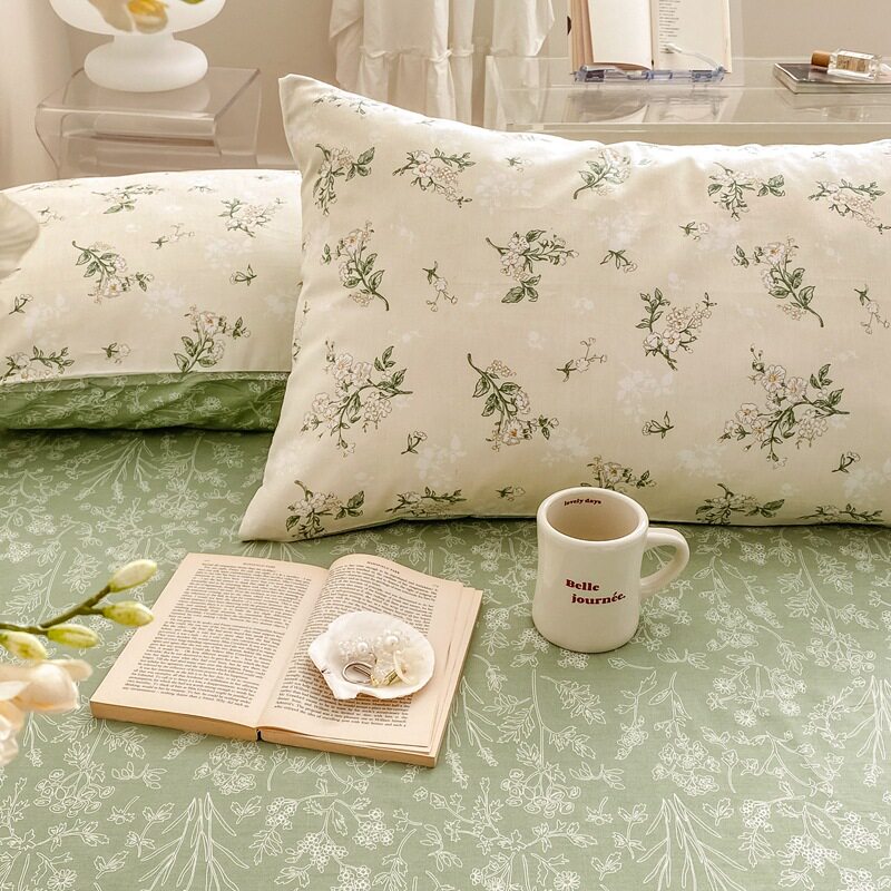 American Cotton Pillowcase Single Cotton Pillowcase 100% Cotton 40S Export American Cross-Border Delivery