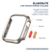 Suitable for Apple 5678910 Iron Dome Protective Hollow Case iWatch S11 Ultra Anti-Fall Protective Frame