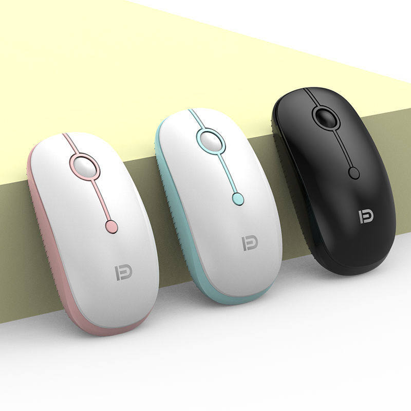 Fude I330 thin and light wireless silent mouse personality c...