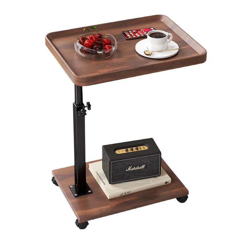 Cross-border wholesale simple side table movable living room corner table bedroom bedside table balcony lifting bedside table small coffee table