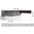 2.5 embossed large straight handle