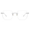 Ultra-light pure titanium glasses frame women's rimless glasses frame men's 8911wk rimless anti-blue light myopia glasses wholesale