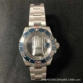 Bottom magnifying glass shell_sand belt_omj blue rose ceramic ring