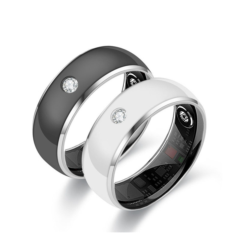 2024 New Smart Ring Heart Rate Blood Oxygen Sleep Monitor Pressure Monitoring Ring Waterproof Multifunctional Health Ring